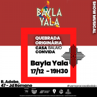 CASA BALAIO CONVIDA - 17 DE DEZEMBRO DE 2023
